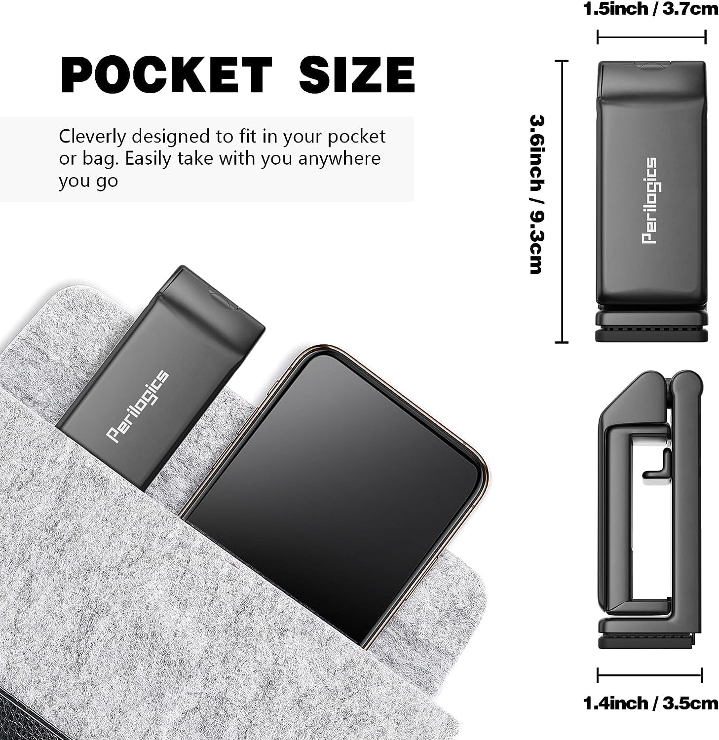 Flex Flap Cell Phone Holder, Versatile Phone Stand Portable Phone - View #10