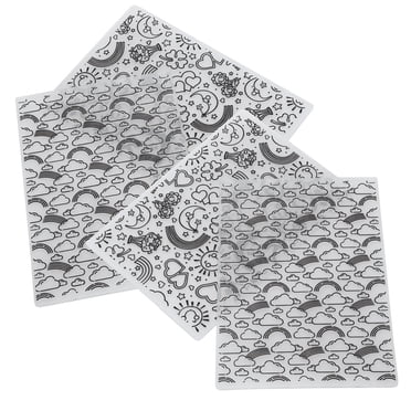 4Pcs Plastic Embossing Folders, DIY Card Making Scrapbooking Embossed Template Paper Craft Bump Embossing Stencil Paper Craft Tools 6278ac36f053f546a4552ffb