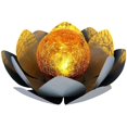 thumbnail image 1 of Éclairage de Décoration de Fleur de Lotus Solaire Extérieur à Led, 1 of 1