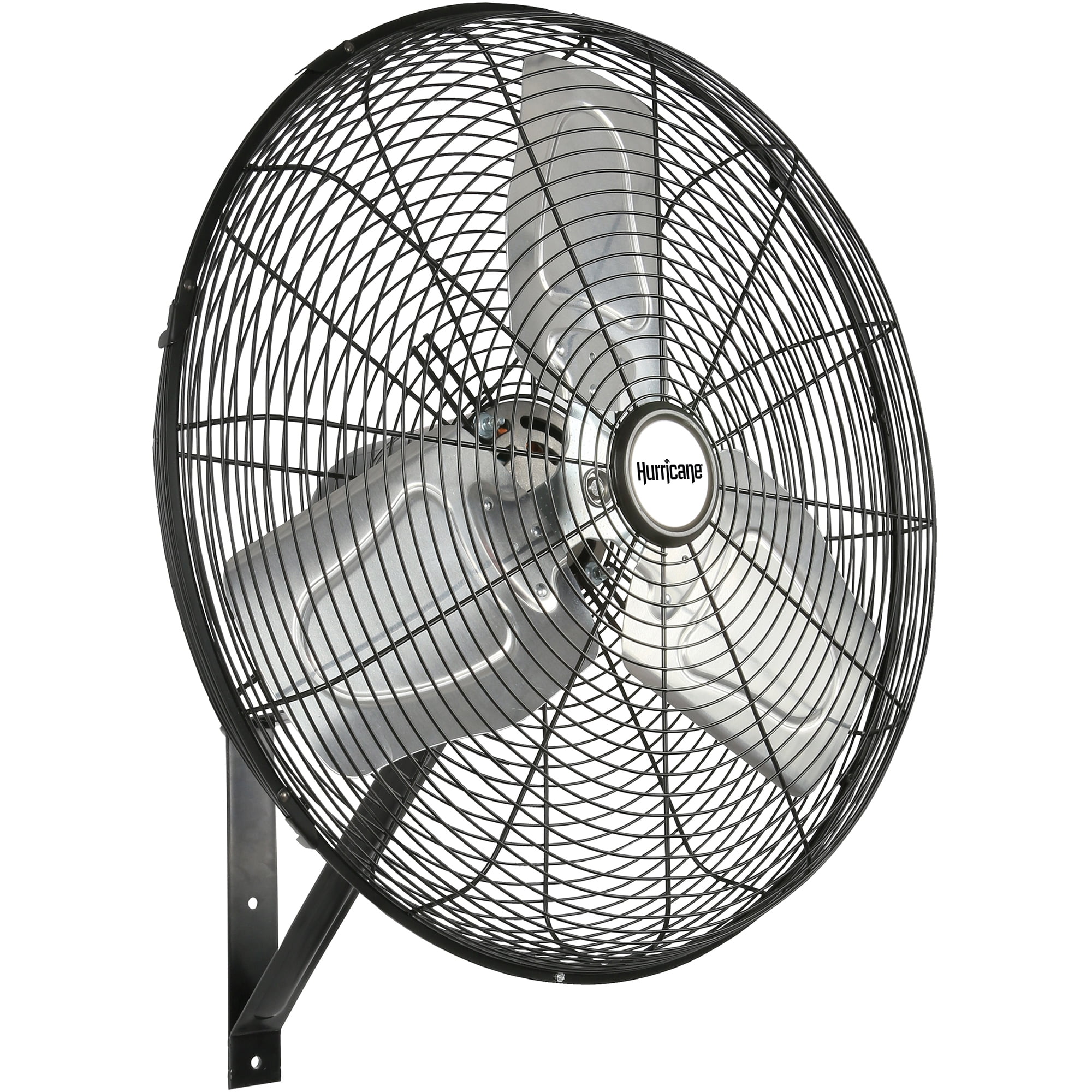 Hurricane 30 Inch Pro Commercial Grade Classic Oscillating Wall Mount Fan, Black Sansujyuku sansujyuku.com