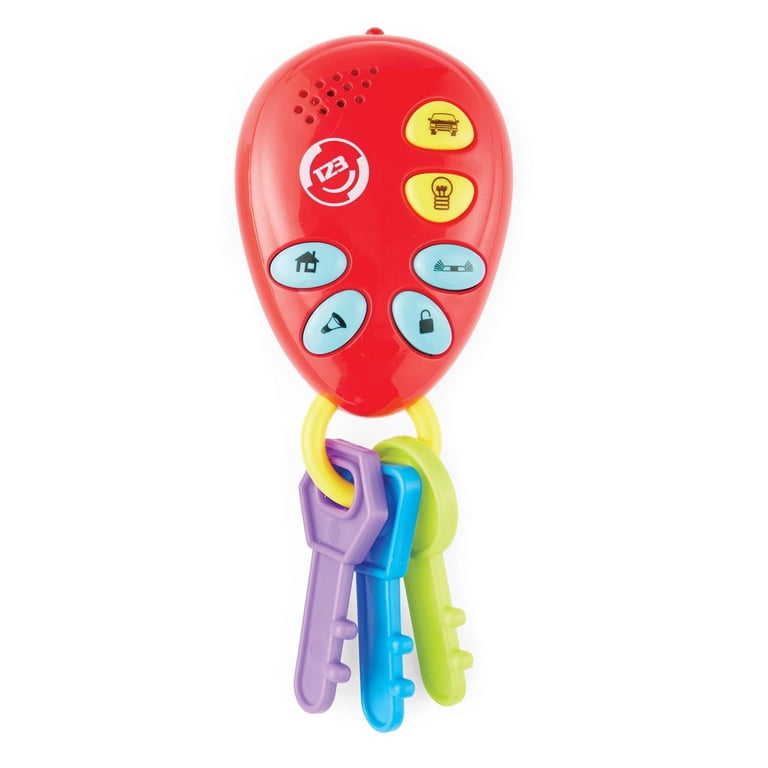 Kidoozie Interactive Toy Bundle - Phone & Key Ring Set with Music