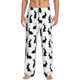 thumbnail image 1 of Balery Black Rabbit Pantalones de pijama para hombre, pijama ultraligero, pantalón de descanso-Large, 1 of 6