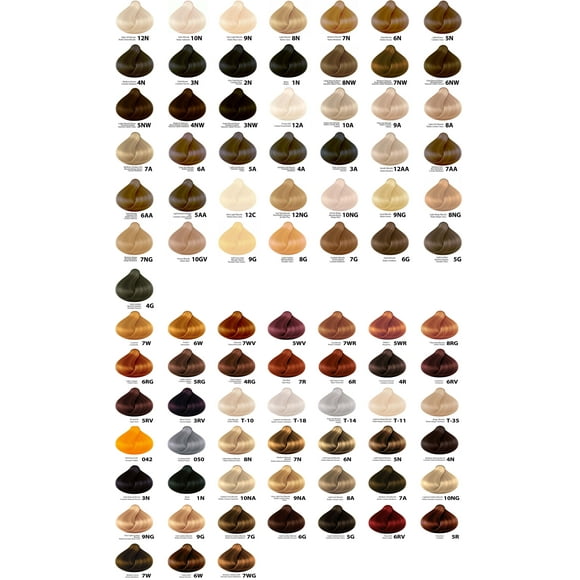 Colorcharm Permanent Gel Hair Color For Gray Coverage 4A Medium Ash Brown