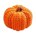 thumbnail image 2 of Halloween Autumn Decor Handmade Crochet Pumpkins, Knitted Mini Pumpkin Farmhouse Table Bowl Fillers for Thanksgiving Party Supplies, 2 of 8