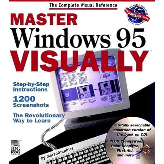 Pre-Owned Master Windows 95 VISUALLY (3-D VISUAL SERIES), 9780764560248, 0764560247, Paperback, Pap/Cdr edition
