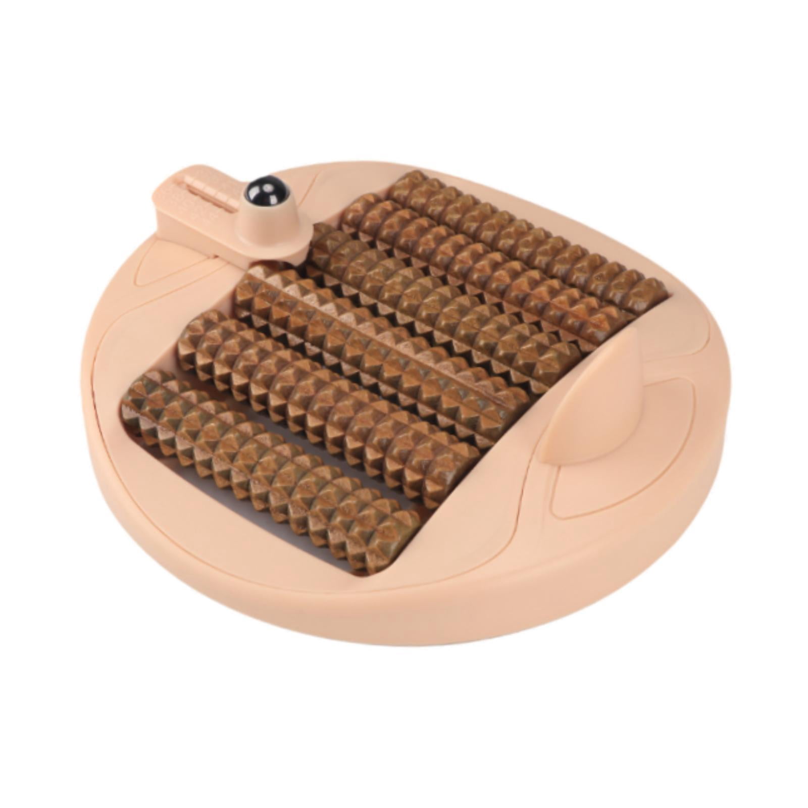 Foot Roller Massager Acupressure Wooden Deep Tissue Stimulating Tool for Home Office Adults Use