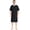 Black, variant on Utopia Care Men's Hospital Gown Soft and Comfortable Patient Gown, X-Large-3X-Large, Charcoal Grey