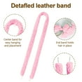 thumbnail image 4 of Satin heatless hair curler, Lazy Natural Soft Wave DIY heatless curls for Sleep in Overnight, for All Hair Types - Pink, 4 of 8