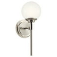 thumbnail image 6 of 55170PN Kichler Lighting Benno - 5W 1 LED Wall Sconce In Industrial Style-13.75 Inches Tall and 5.25 Inches Wide-Polished Nickel Finish, 6 of 6