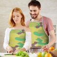 thumbnail image 5 of Camouflage Adjustable Waterproof Apron for Adults 33x27 Inch – Cooking Apron with 2 Large Pockets, Durable Polyester Bib for Kitchen, Baking, BBQ, and Home Use, 5 of 6