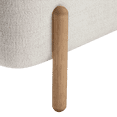 thumbnail image 5 of Bouclair Beige Padded Lift-Top Storage Bench, 5 of 5
