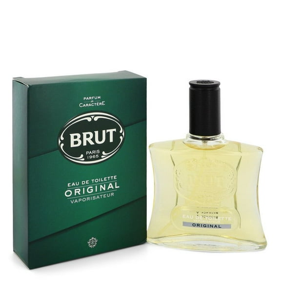 BRUT by Faberge Eau De Toilette Spray (Original Glass Bottle) 3.4 oz