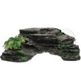 thumbnail image 1 of Grey Resin Reptile Basking Platform for Decor Use Suitable for Water Turtles and Frogs 6.5 x 4.5, 1 of 5