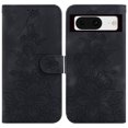 thumbnail image 2 of Compatible avec Google Pixel 8 Étui Portefeuille en Relief avec Porte-Cartes en Cuir PU à Rabat, 2 of 5