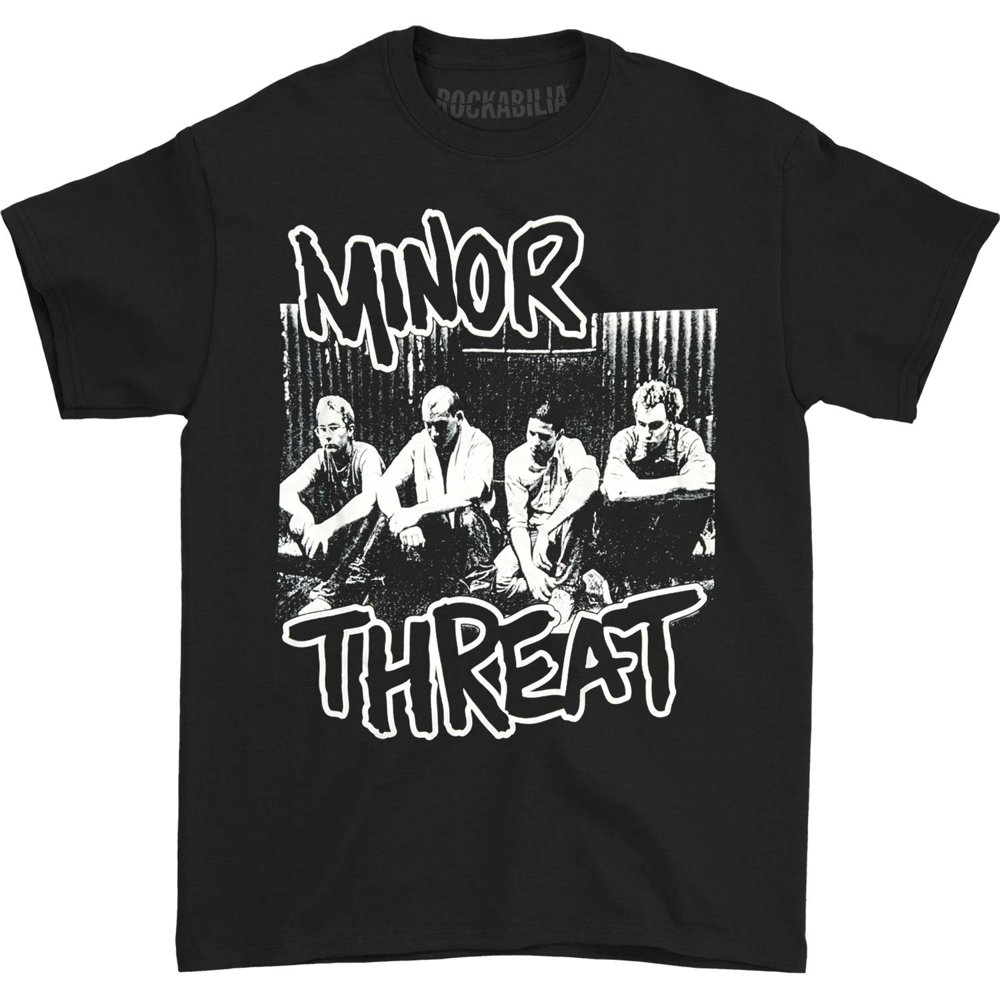Minor Threat Minor Threat Men's Xerox Tshirt Black