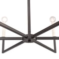 thumbnail image 4 of Elk Home 30-Inch Wide Dunne Chandelier, Transitional, Matte Black, 4 of 7