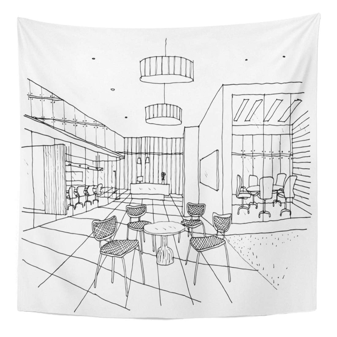 Discover 79+ cafe interior design sketch super hot - seven.edu.vn