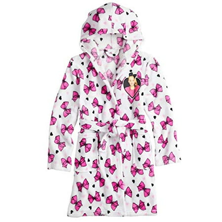 - JoJo Siwa Kids Robe for Girls Hooded Soft Plush Fleece Bath Robe