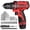 Red, variant on Purple Cordless Drill 12V ,Electric Power Driver Kit,with Drills Bits Set,LED,2 Variable Speed for Home DIY