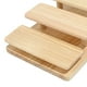 thumbnail image 3 of Estantes de escritorio decorativos de madera Macarena Soporte de exhibición vertical 4 niveles, 3 of 8