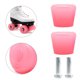 thumbnail image 3 of Paquete de 2 Bloques de freno de Patines en línea Sunnimix antideslizante Rosa gelatina, 3 of 8