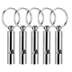 thumbnail image 1 of Silbatos de Acero inoxidable Ormromra para perros 5 piezas con lazo de metal, 1 of 8