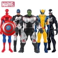 thumbnail image 2 of Figuras de acción de los vengadores, Iron Man, Black Panther, Marvel, Capitán América, Hulk, nuevo estilo, juguetes para niños, regalo, 12 pulgadas, 30CM Fivean unisex, 2 of 2