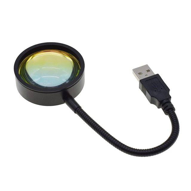 Proyector de Luz de Atmósfera, Lámpara de Proyección Rotación de 360 degree para Decoración de Dormitori naranja Sunnimix proyector de luz al atardecer