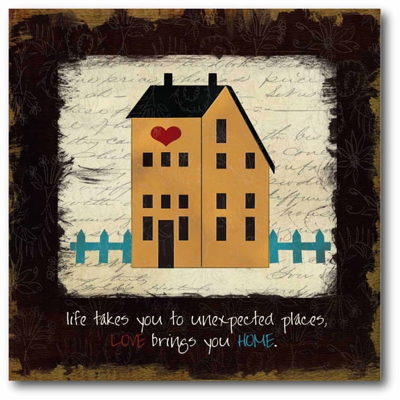 Country Home Gallery-Wrapped Canvas Wall Art, 16x16