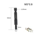 thumbnail image 1 of 1Pc Dual-Head Screw Socket Screwdriver Bit Holder Hanger Bolt Driver Hex Shank Magnetic Screwdriver Tips Extension for Woodwork A M5, 1 of 6