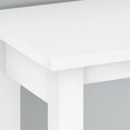 thumbnail image 4 of Bush Furniture Broadview Collection - Bookcase hutch - 2 shelves - laminated wood - pure white, 4 of 7
