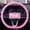Pink PK, variant on Iumwxz Plates Car Steering Wheel Cover Non-Slip Wear-Resistant Car Steering Wheel Protective Cover Universal Steering Wheel Cover Assiette Jetable Coffee Silica Gel Rollbacks on Essentials