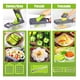 thumbnail image 2 of Rallador Cortador Rebanador Picador De Verduras Fruta 16 En1 Xtellar verde, 2 of 3