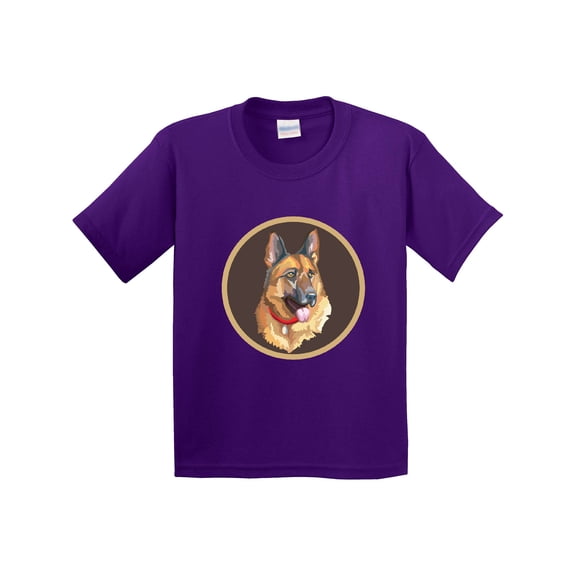 Inktastic German Shepherd Dog Youth T-Shirt