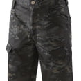 thumbnail image 1 of Men's Multi-Pocket Tactical Shorts Multi-Purpose Cargo Shorts Outdoor Waterproof Hiking Track Shorts, 1 of 5