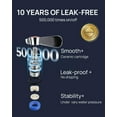 thumbnail image 2 of Leak-Free Commercial Kitchen Sink Faucet 4 inch Center 2 Hole, Commercial Hand Wash Sink Faucet 12" Spread Spout Deck Mount, Laundry Tub Utility Sink Bar, Brass, 2 of 10