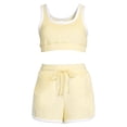 thumbnail image 5 of No Boundaries Juniors' Cropped Tank Top and Shorts Set, 2-Piece, 5 of 5