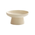thumbnail image 2 of EGNMCR Organization and Storage, Storage Bins, Storage Containers Fresh Clean Cream Style High Leg Cake Tray Dessert Storage Rack Dessert Dried Fruit Trial Plates ceramic tray, 2 of 7