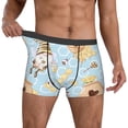 thumbnail image 2 of Kdxio Men's Boxer Briefs with Cute Gnome Bee Collects Honey Print - Comfortable and Breathable Underwear for Everyday Wear, 2 of 7