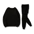 thumbnail image 2 of Akiihool Mens Sweatpant Sets 2 Piece Outfits for Men Sweatsuits Set Casual Suit Sportswear Casual Tracksuit (Black,XXL), 2 of 5