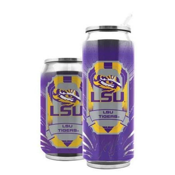 Duck House Sports LTC426L 16.9 oz LSU Stainless Steel Thermocan Large