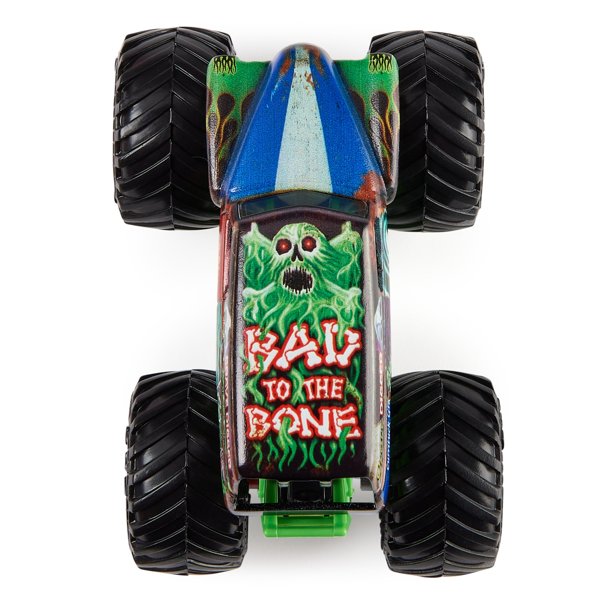 Monster Jam, Official Grave Digger Vs. El Toro Loco Die-Cast Monster Trucks, 1:64 Scale, Kids Toys for Boys Ages 3 and up