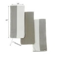 thumbnail image 2 of Kitchen Towel Set Of 3 PCs Block Print Oxford Tan, 2 of 3