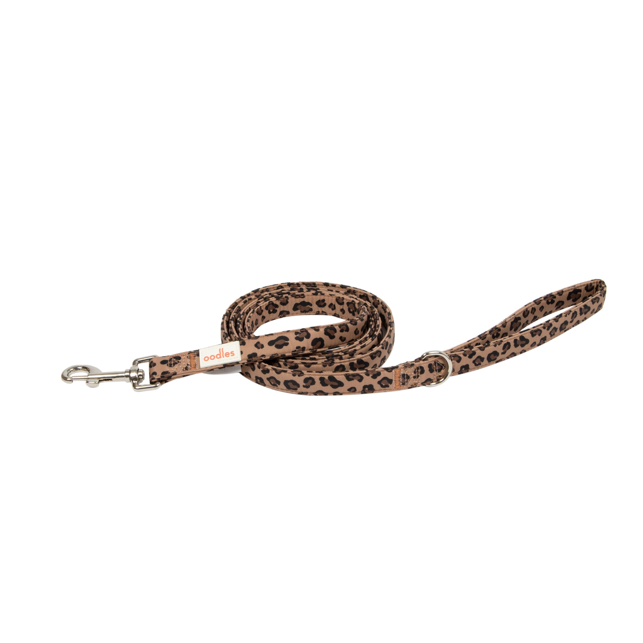 Oodles Multi-Colored Leopard Print Dog Walking 3 Piece Set, Medium