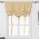 thumbnail image 1 of Nvzi Cortina opaca con lazo, aislante térmico, ajustable, para ventanas pequeñas, con bolsillo para barra (46" x 63", beige), 1 of 5