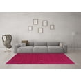 thumbnail image 3 of Ahgly Company Indoor Rectangle Abstract Pink Contemporary Area Rugs, 3' x 5', 3 of 4