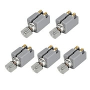 Micro Mini Hollow Cup Vibration Motors DC 3V 100mA 8000RPM Cell Phone Vibrating Motor with Gray Shell 13x4mm 5pcs