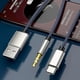 thumbnail image 2 of 1 Split 2 Type C To Usb A 3.5mm Aux Cable Stereo Hifi Sound For Car Speakers, 2 of 4