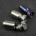 thumbnail image 4 of Mosiee Pure Ti Keychain Pill Holder Waterproof Pill Fob Case For Camping Hiking Travel, 4 of 6