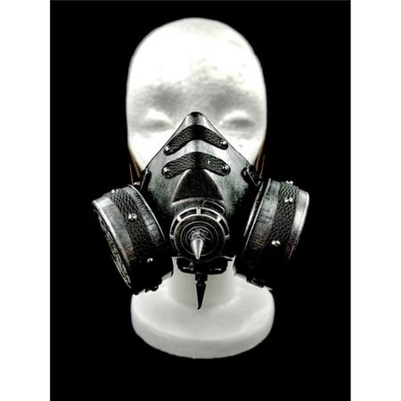 Kayso GSM007SL Steampunk Gas Mask & Adjustable Elastic Strap,